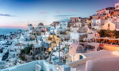 Santorini Grécia Morar na Europa viajar para a europa